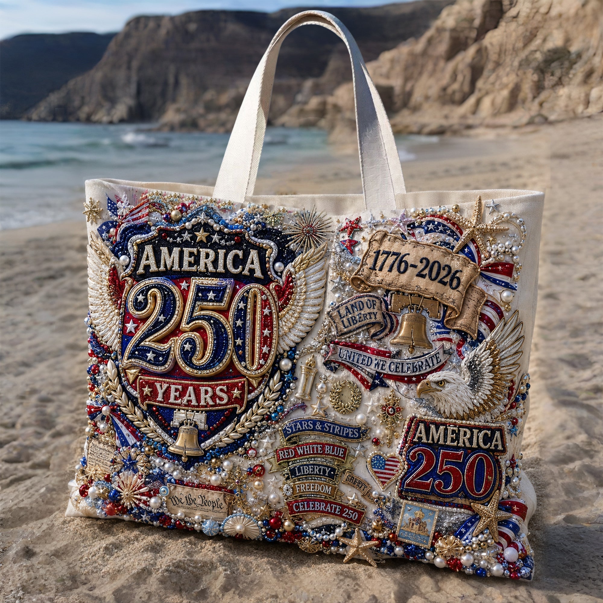 US250 Summer Vibes Tote Bag HTTT
