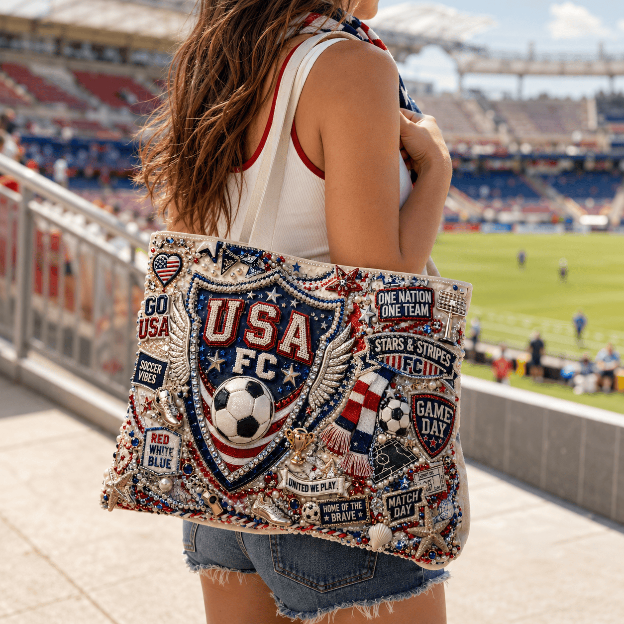USFC Summer Vibes Tote Bag HTTT