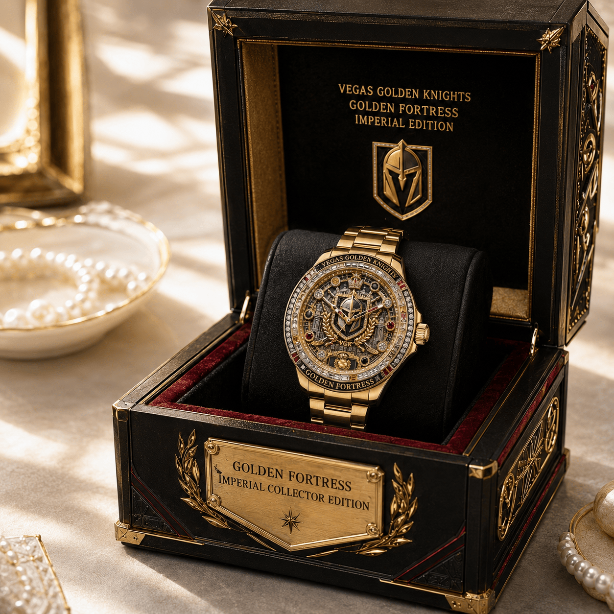 VGK Premium Stainless Steel Watch HTTT