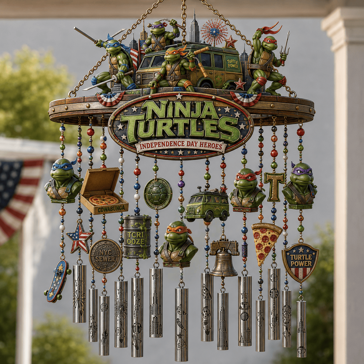 Premium TMNT Wind Chime TNSM