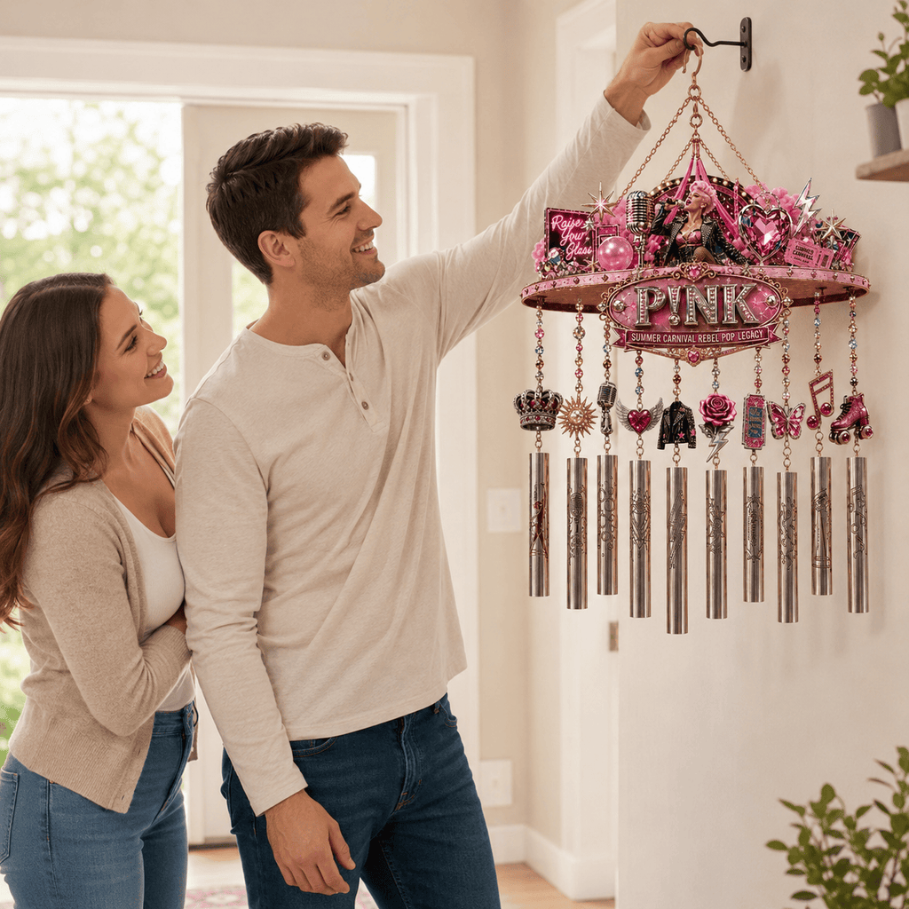 Premium PNK Wind Chime TTNL