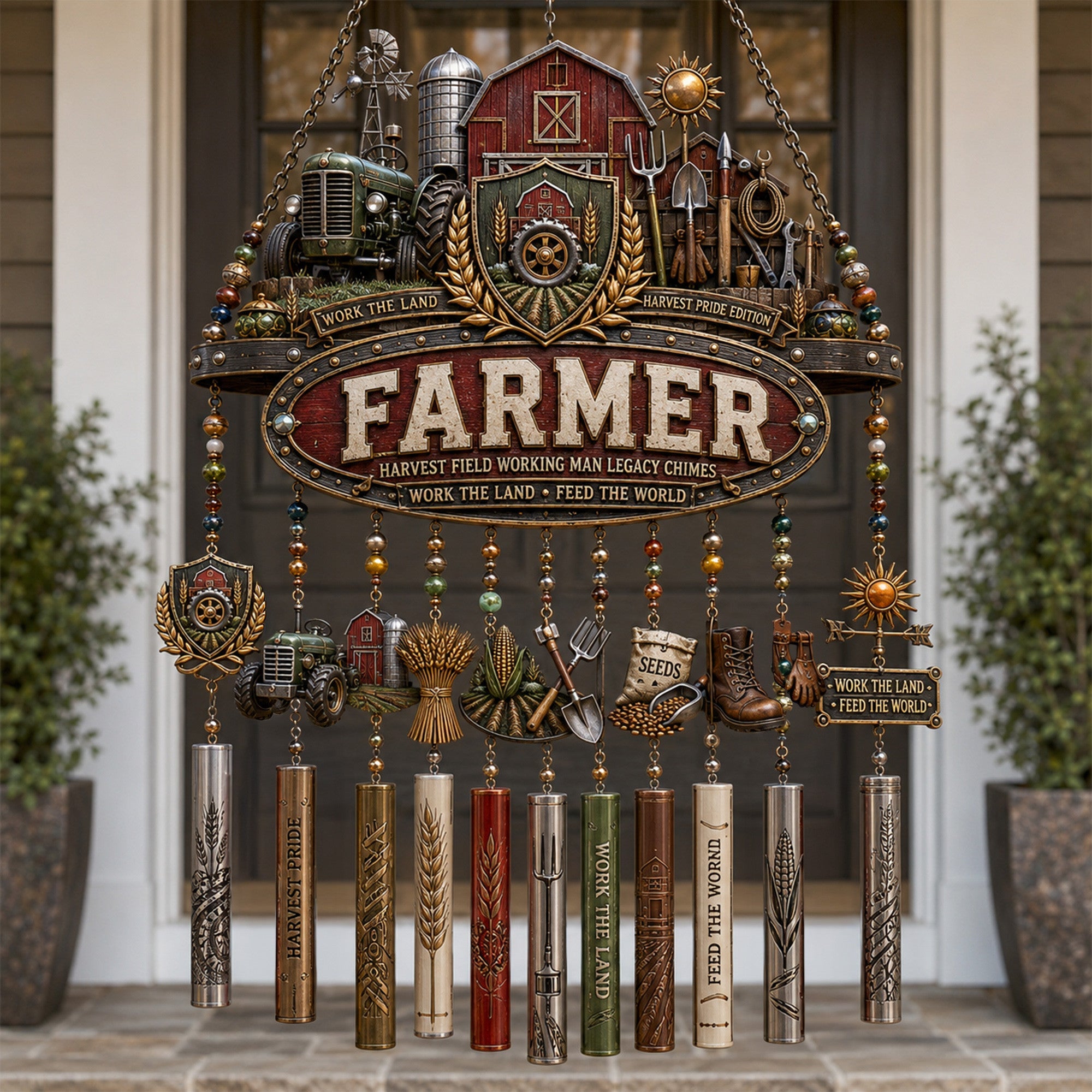 Premium FARM Wind Chime HQH