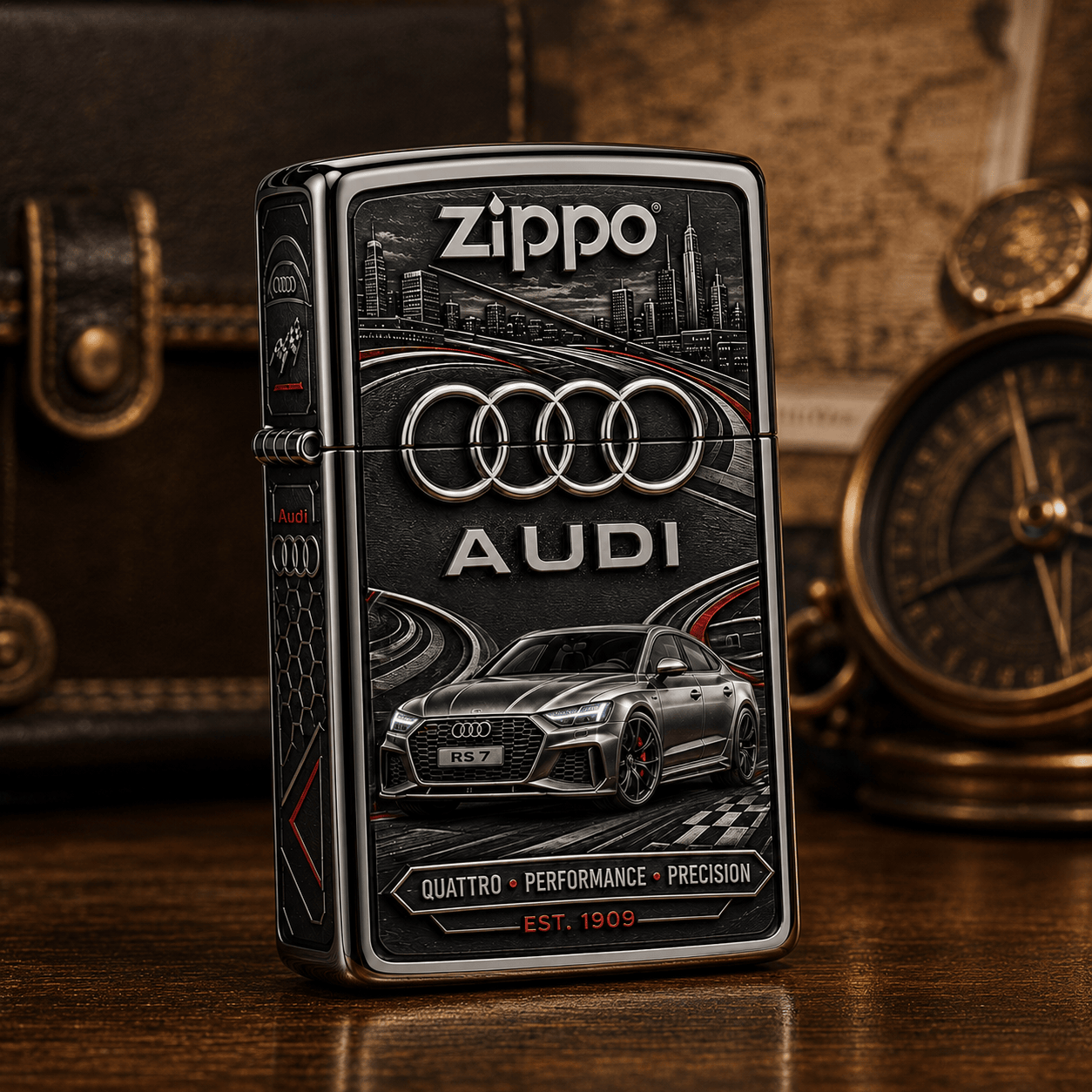 Premium AUD Zippo Lighter PDL