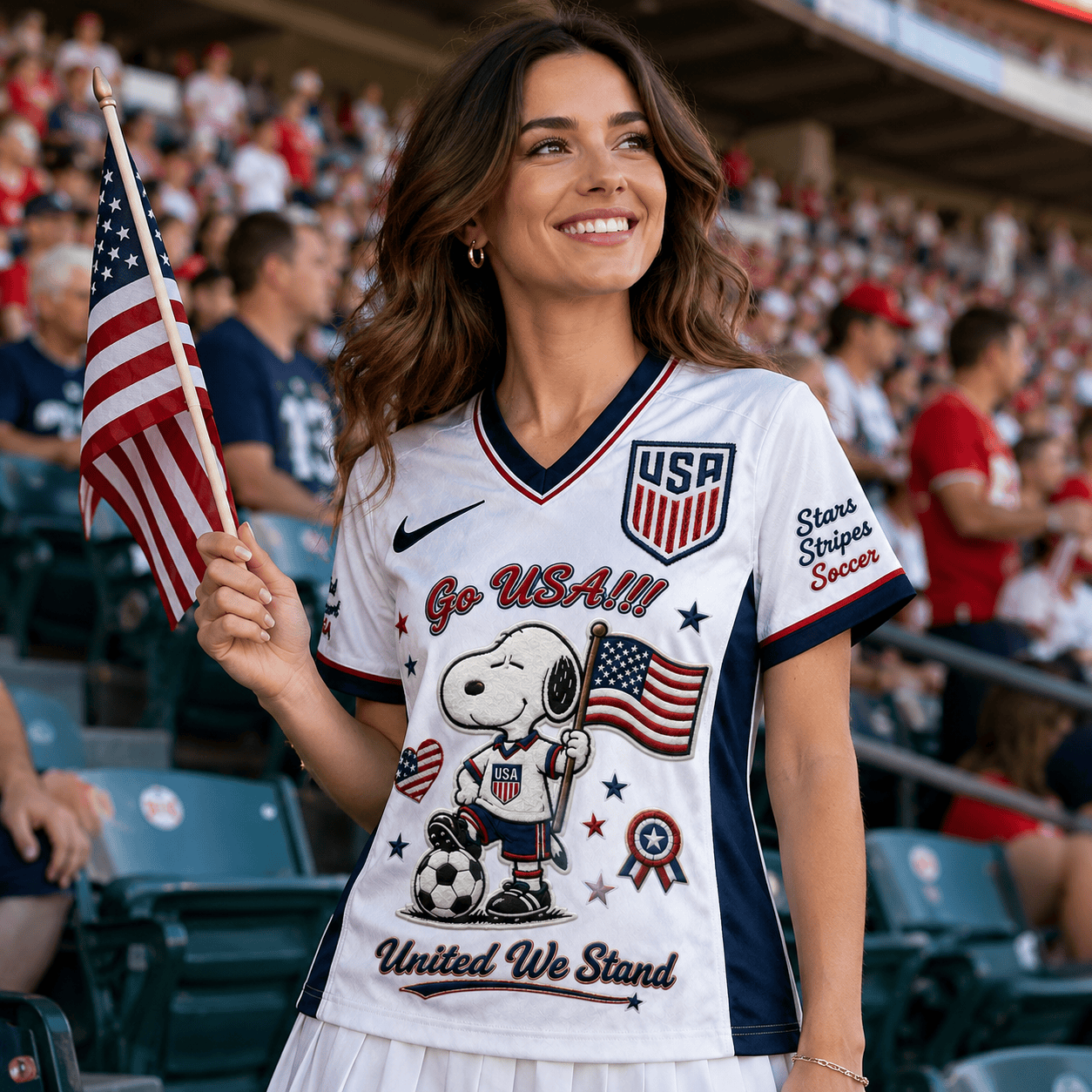 USMNT V-neck Shirt HTTT