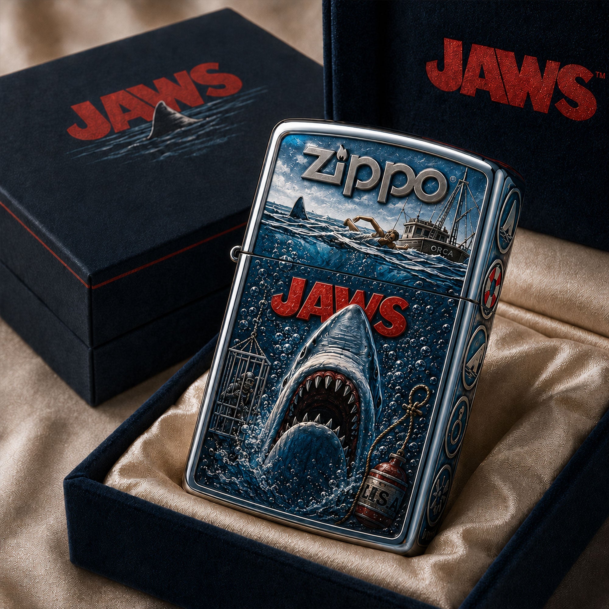 Premium JAWS Zippo Lighter TNSM