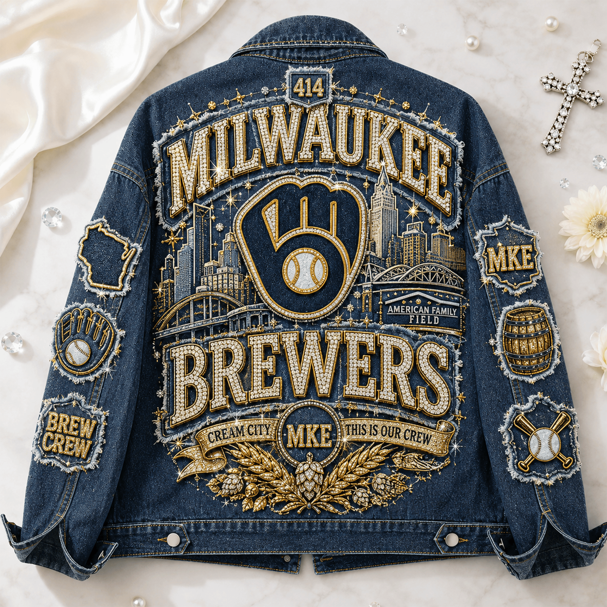 Premium MLKB Denim Jacket LNTH
