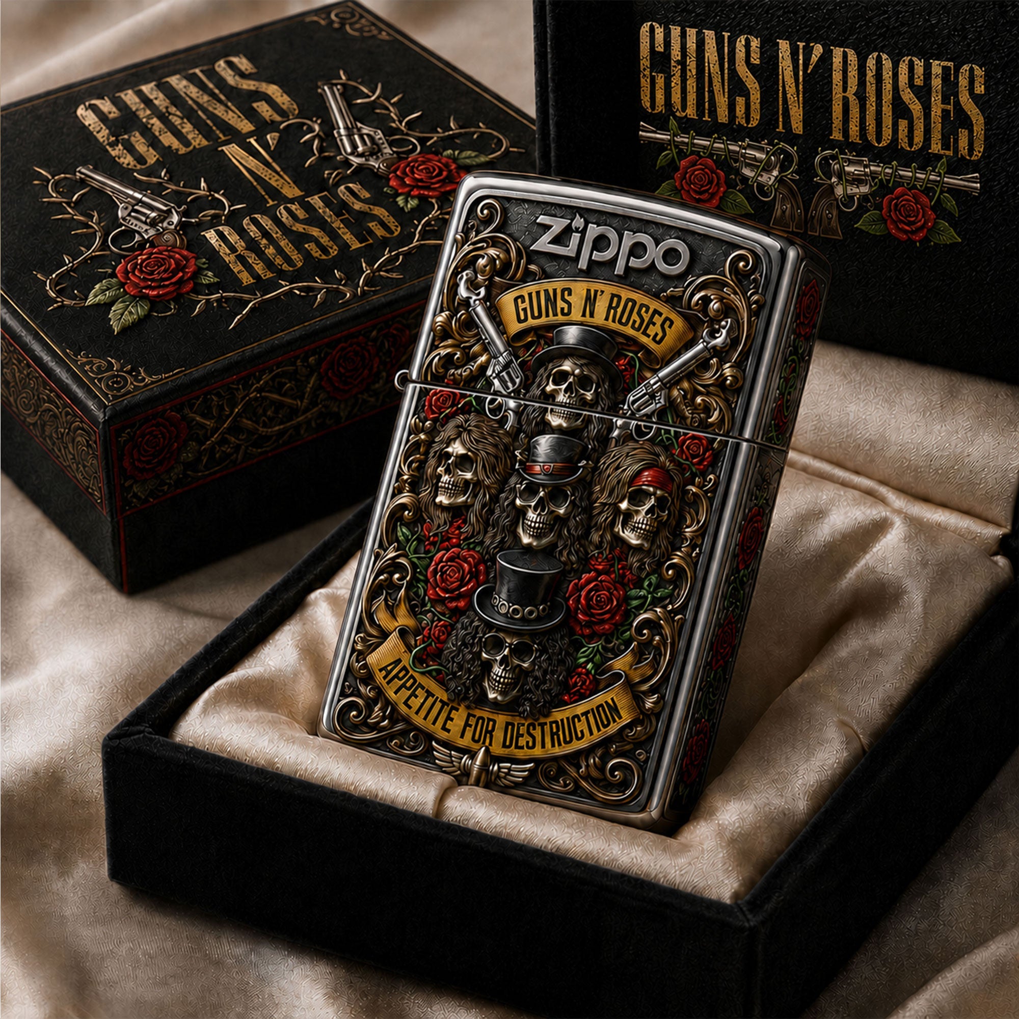 Premium GNR Zippo Lighter TNSM
