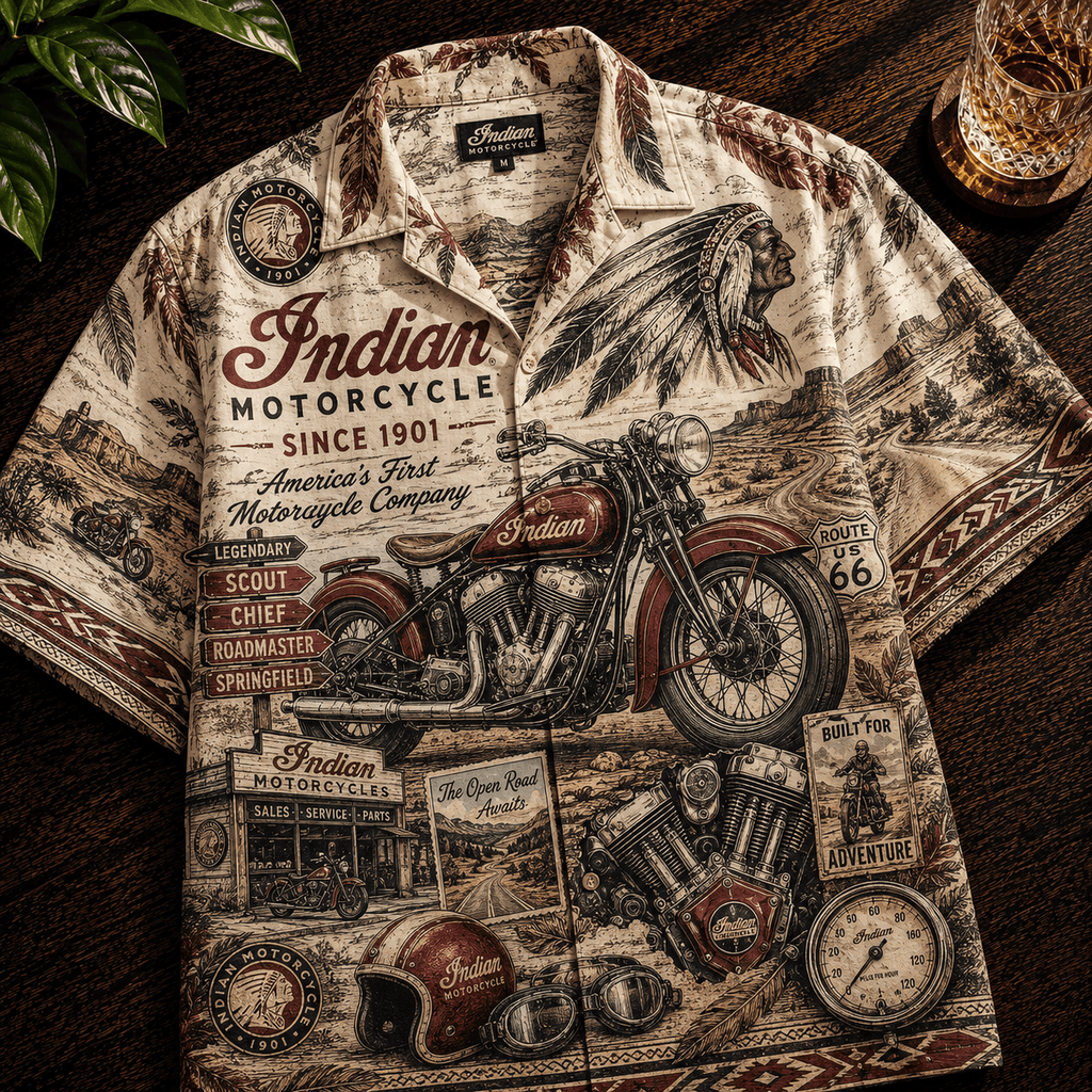 PREMIUM IDMC HAWAIIAN SHIRT LNTH