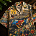 PREMIUM M&M HAWAIIAN SHIRT LNTH