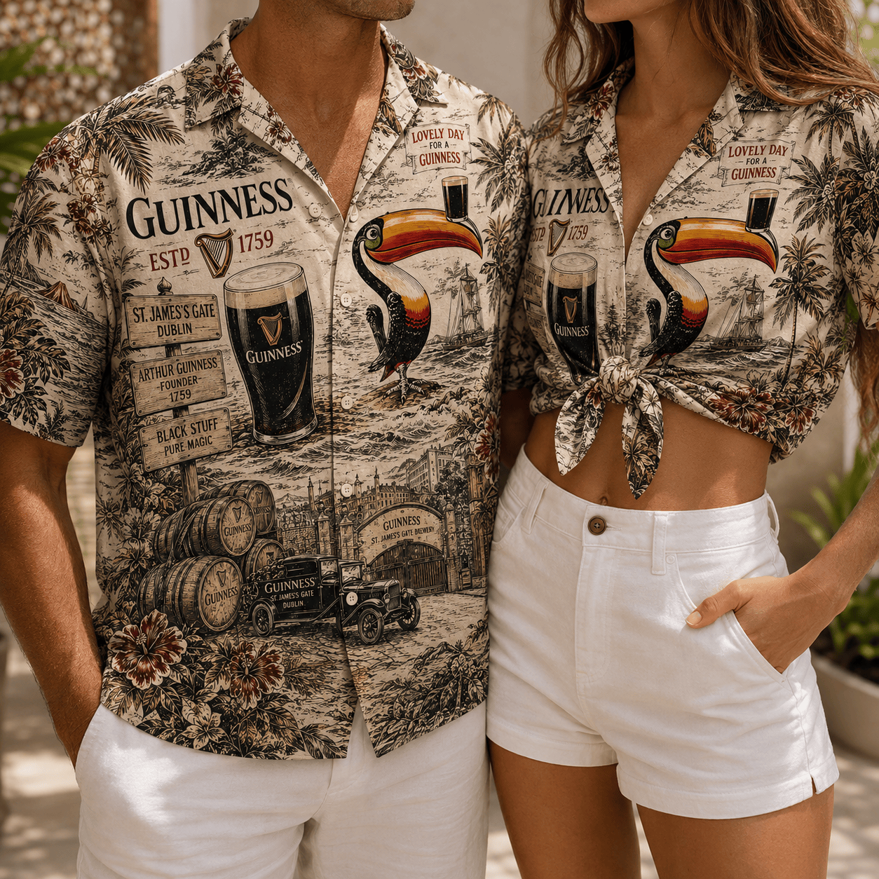 PREMIUM GNSB HAWAIIAN SHIRT LNTH