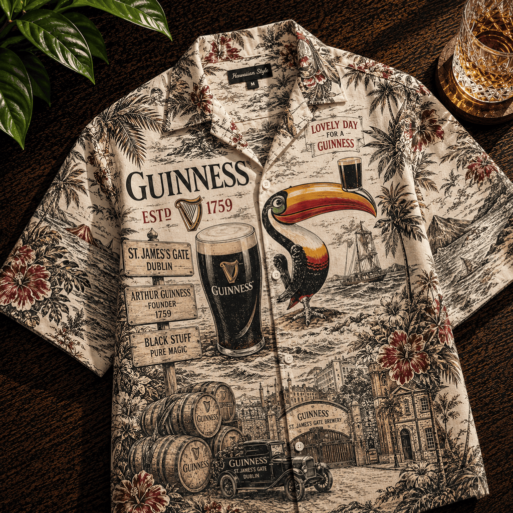 PREMIUM GNSB HAWAIIAN SHIRT LNTH