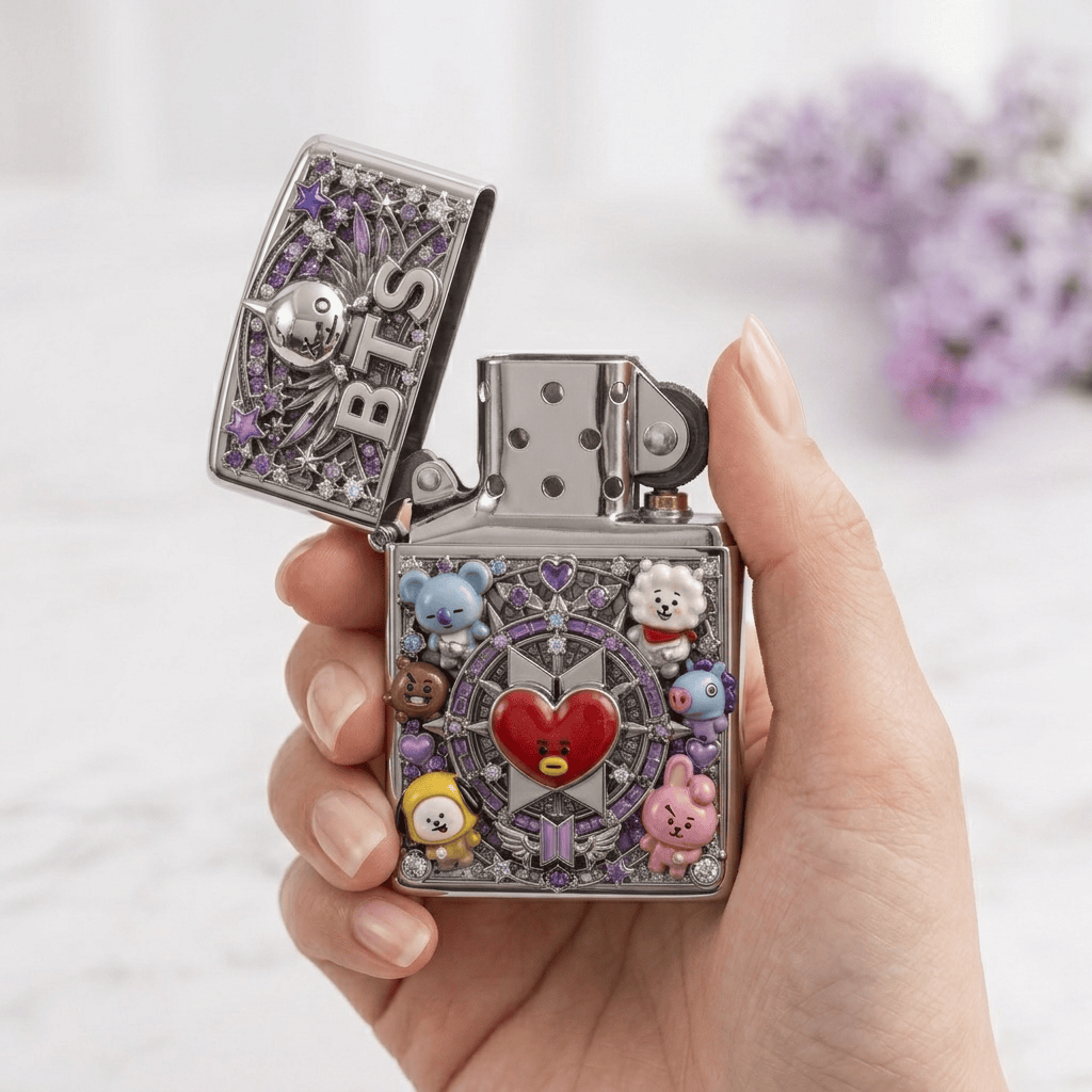 Premium BTS Zippo Lighter HTTT