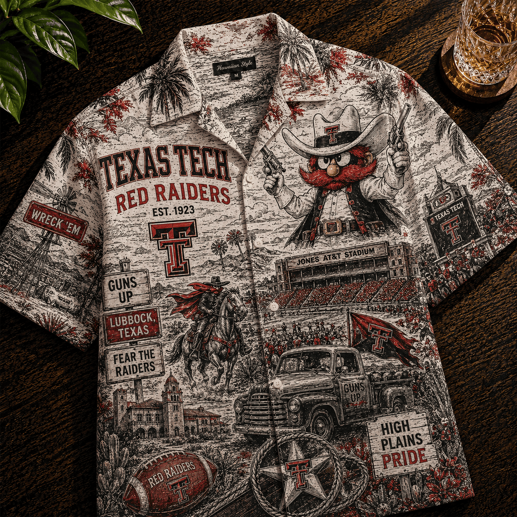 PREMIUM TTRR HAWAIIAN SHIRT HQH