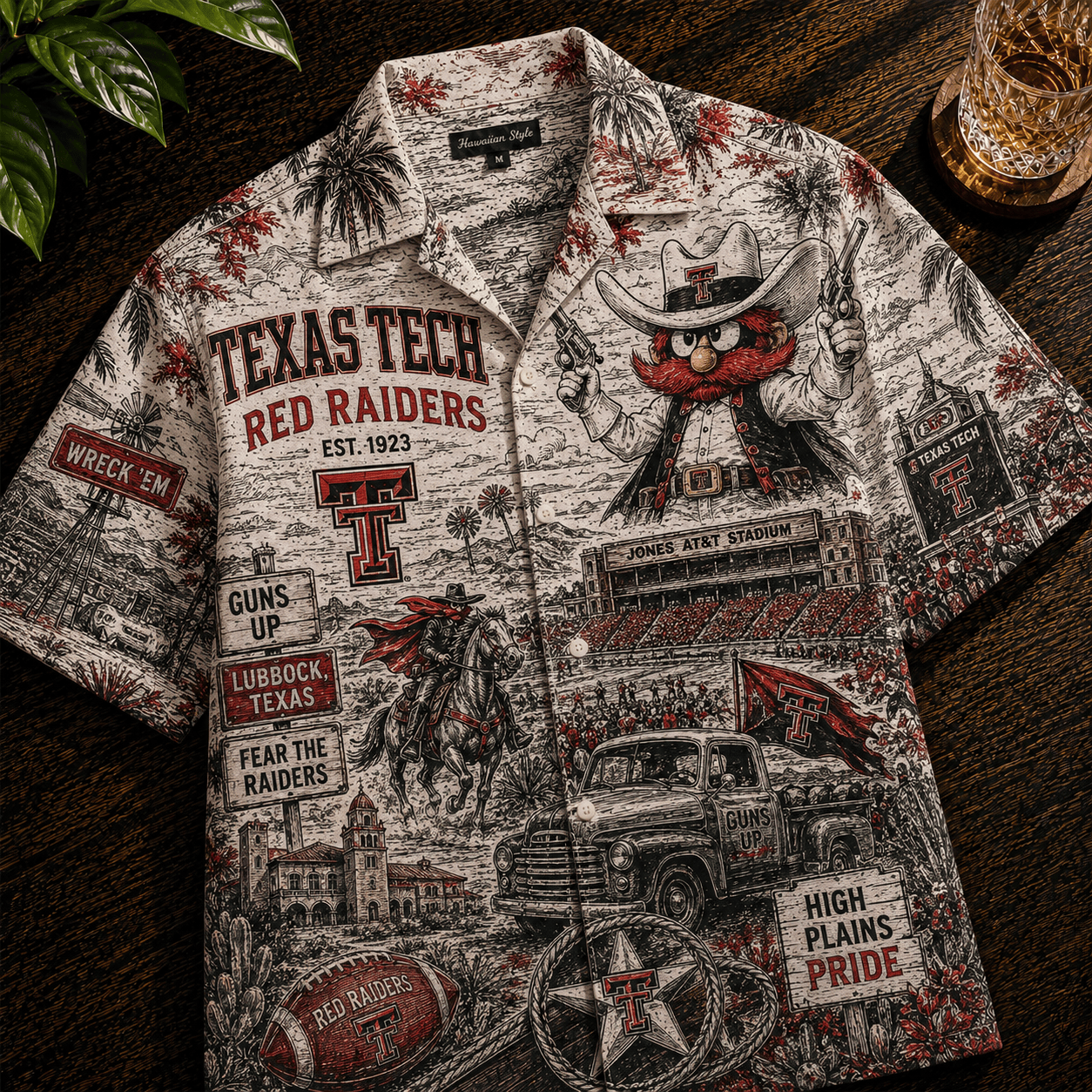 PREMIUM TTRR HAWAIIAN SHIRT HQH
