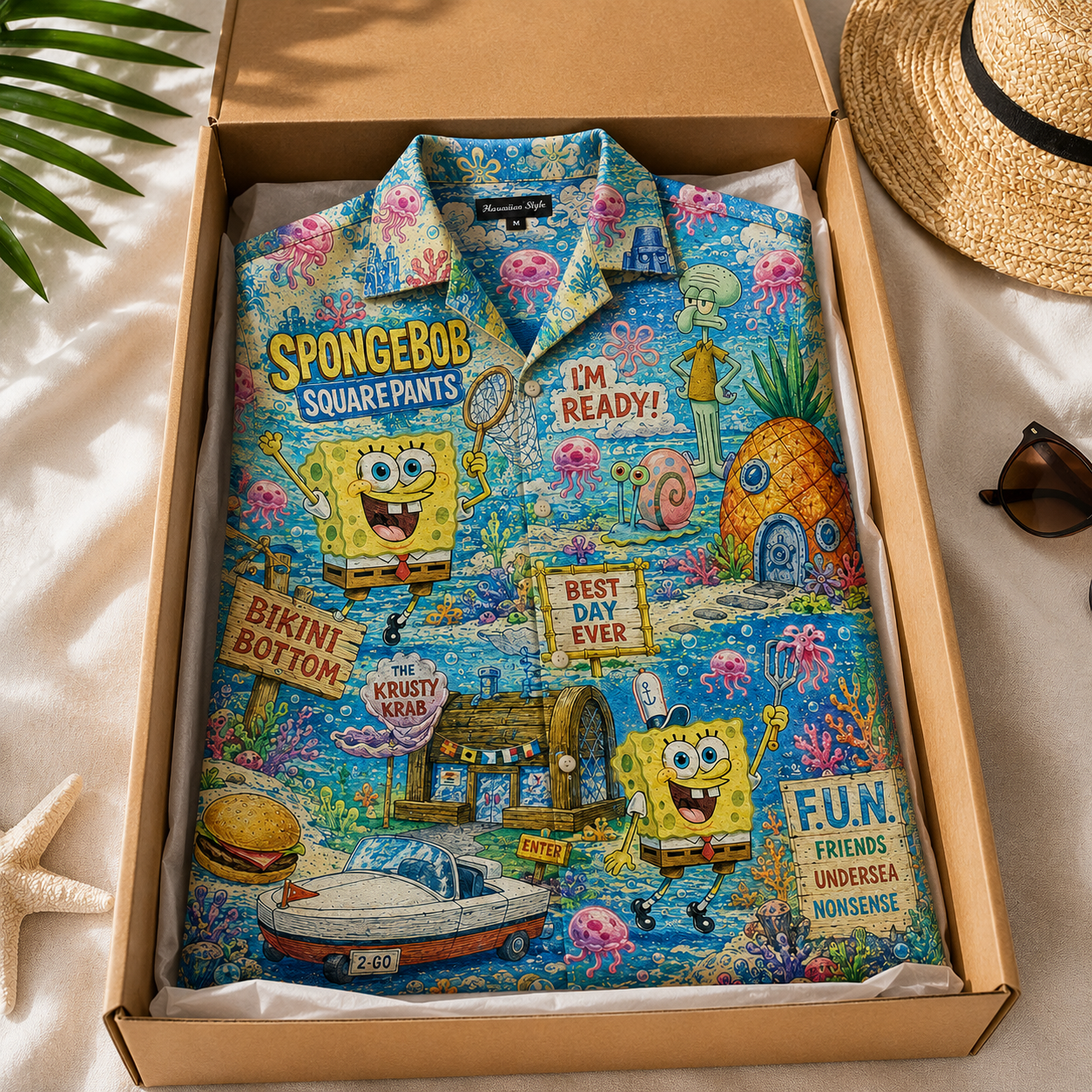 PREMIUM SBSP HAWAIIAN SHIRT HQH