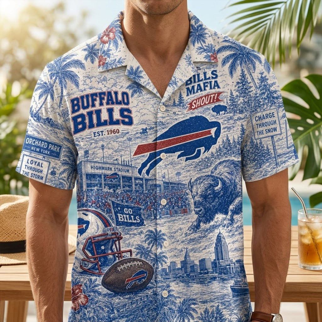 PREMIUM BFBL HAWAIIAN SHIRT HQH