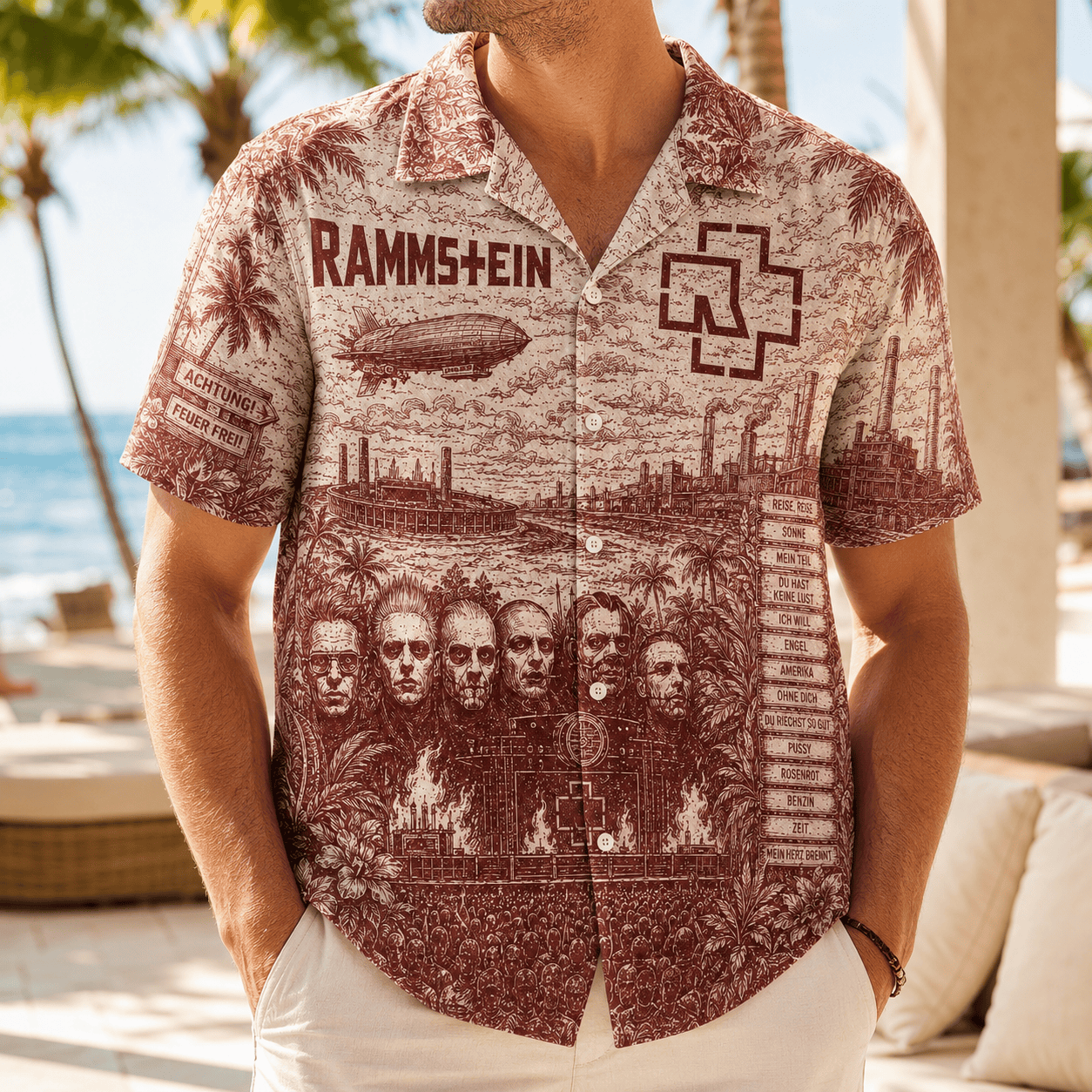 PREMIUM RMS HAWAIIAN SHIRT TTNL