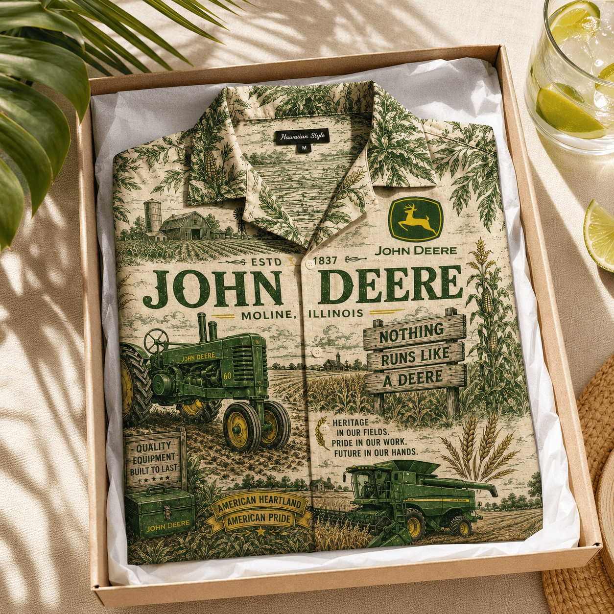 PREMIUM JODE HAWAIIAN SHIRT LNTH