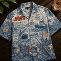 PREMIUM JAWS HAWAIIAN SHIRT TTNL