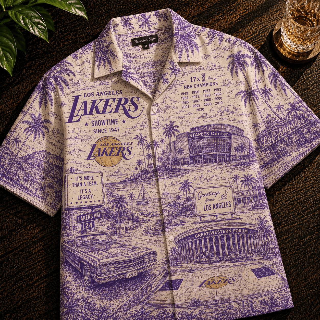 PREMIUM LAL HAWAIIAN SHIRT TTNL