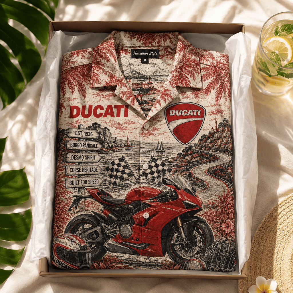 PREMIUM DCT HAWAIIAN SHIRT LNTH