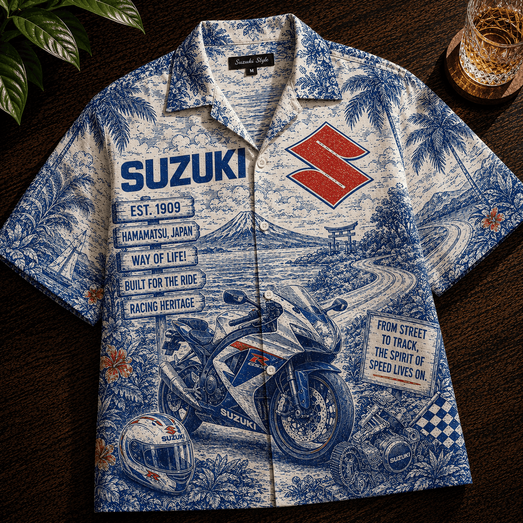 PREMIUM SZKI HAWAIIAN SHIRT LNTH