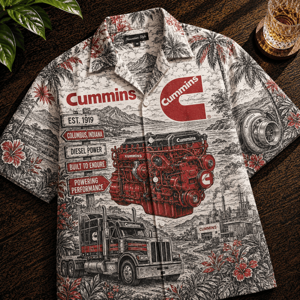 PREMIUM CMMN HAWAIIAN SHIRT LNTH