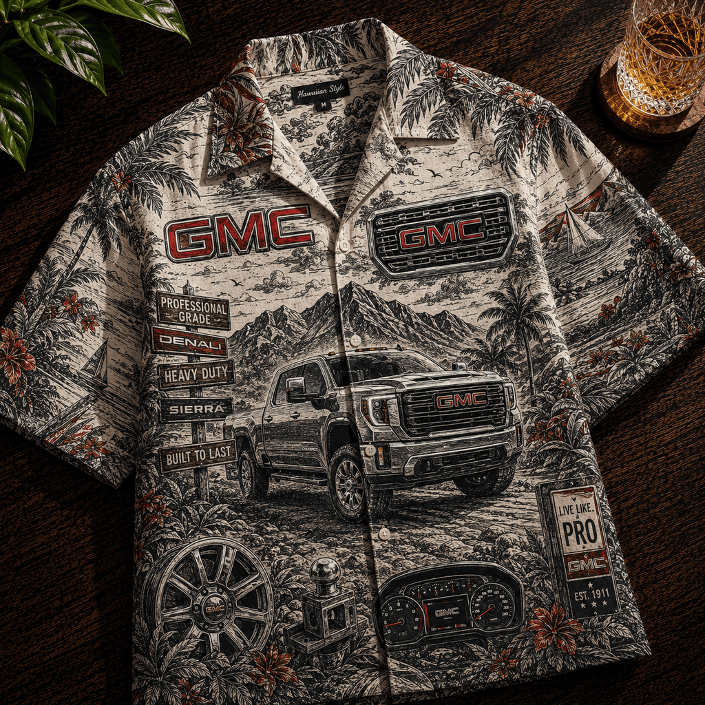 PREMIUM GMC HAWAIIAN SHIRT LNTH