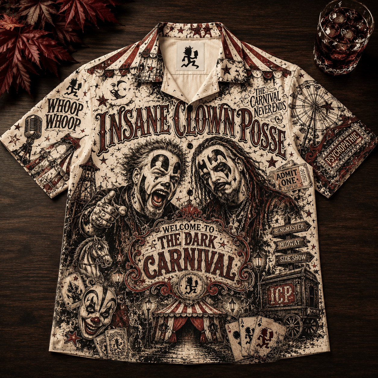 PREMIUM ICP HAWAIIAN SHIRT PDL