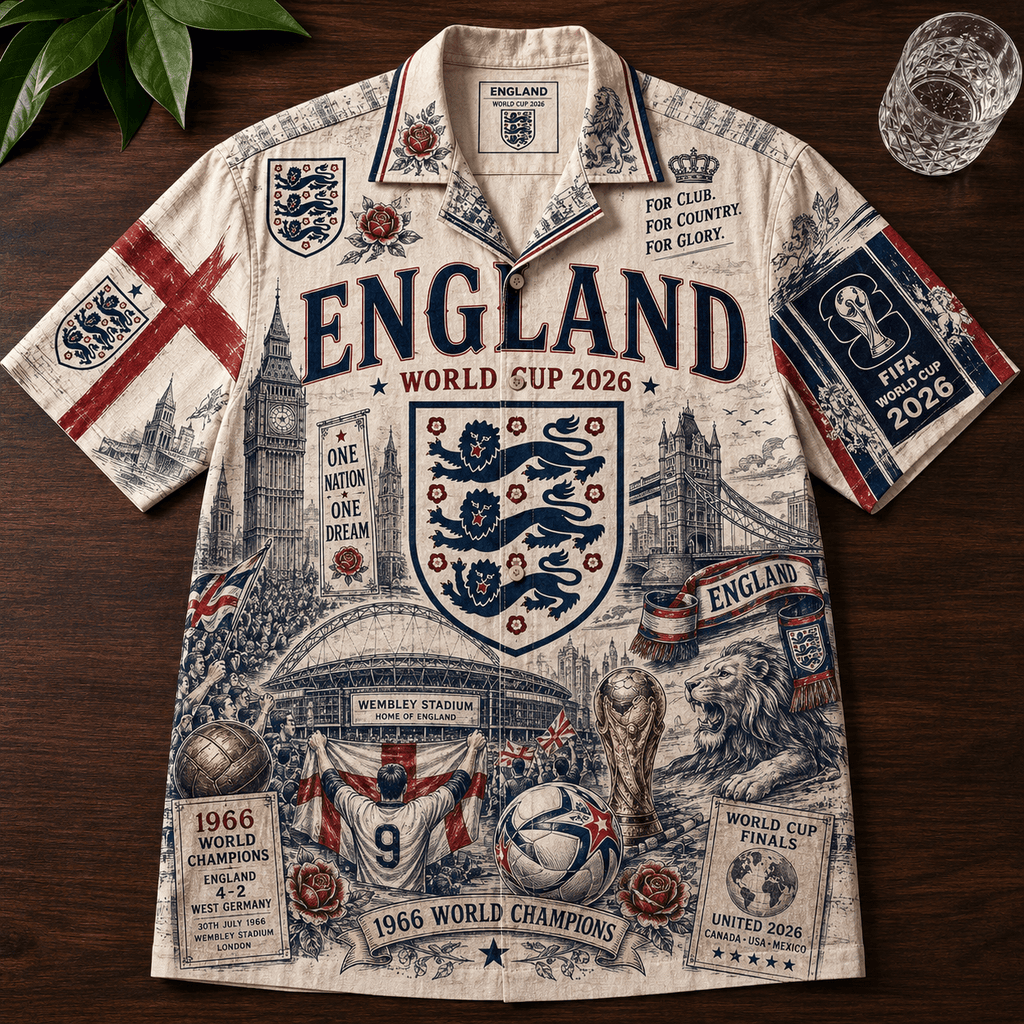 PREMIUM ENG HAWAIIAN SHIRT PDL
