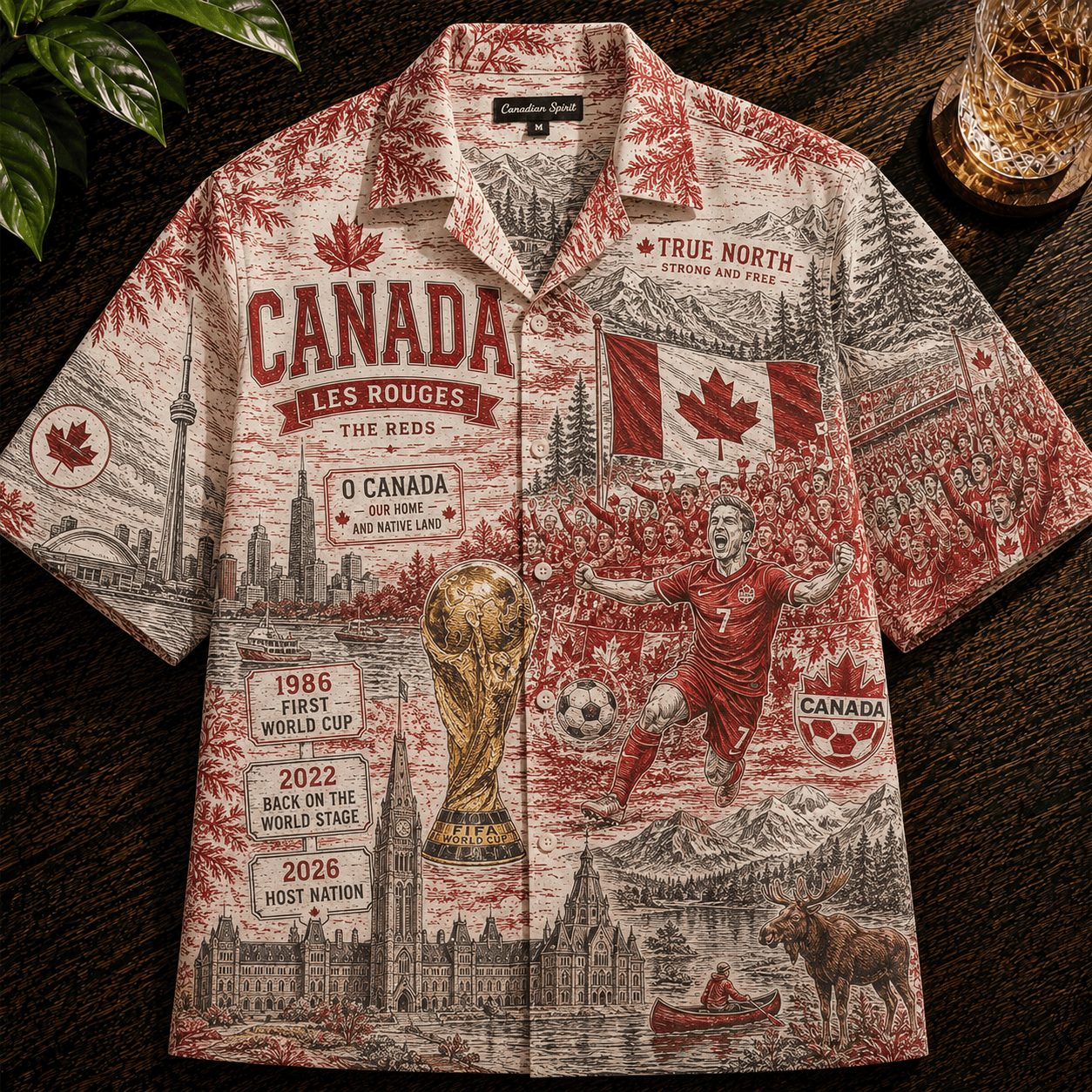 PREMIUM CND HAWAIIAN SHIRT HQH