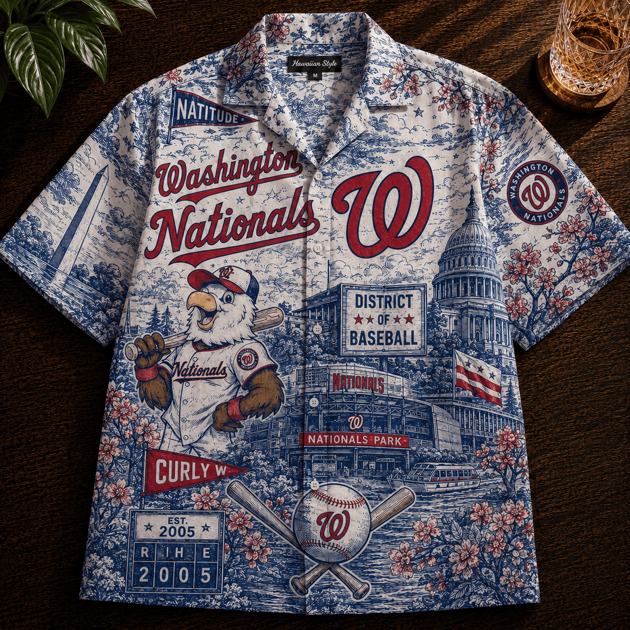 PREMIUM WNT HAWAIIAN SHIRT NPL