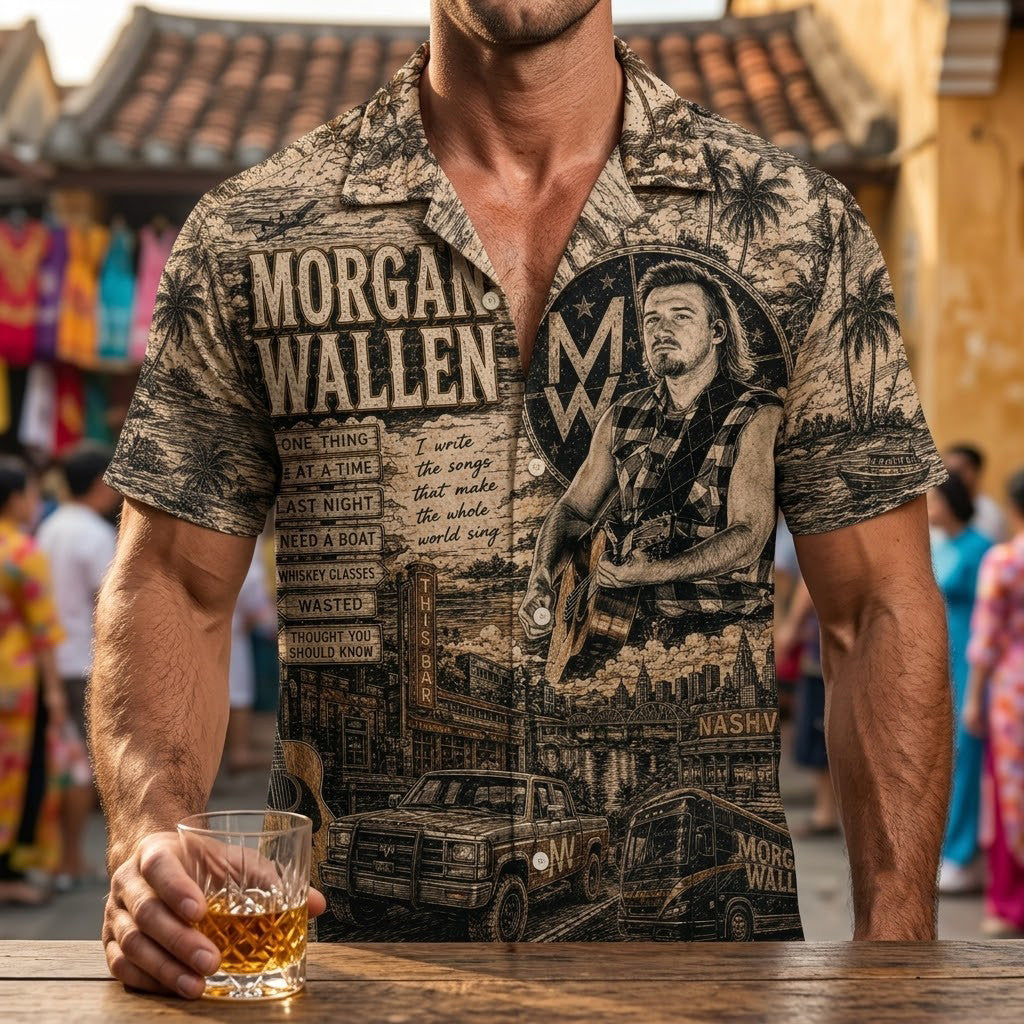 PREMIUM MGWL HAWAIIAN SHIRT HQH