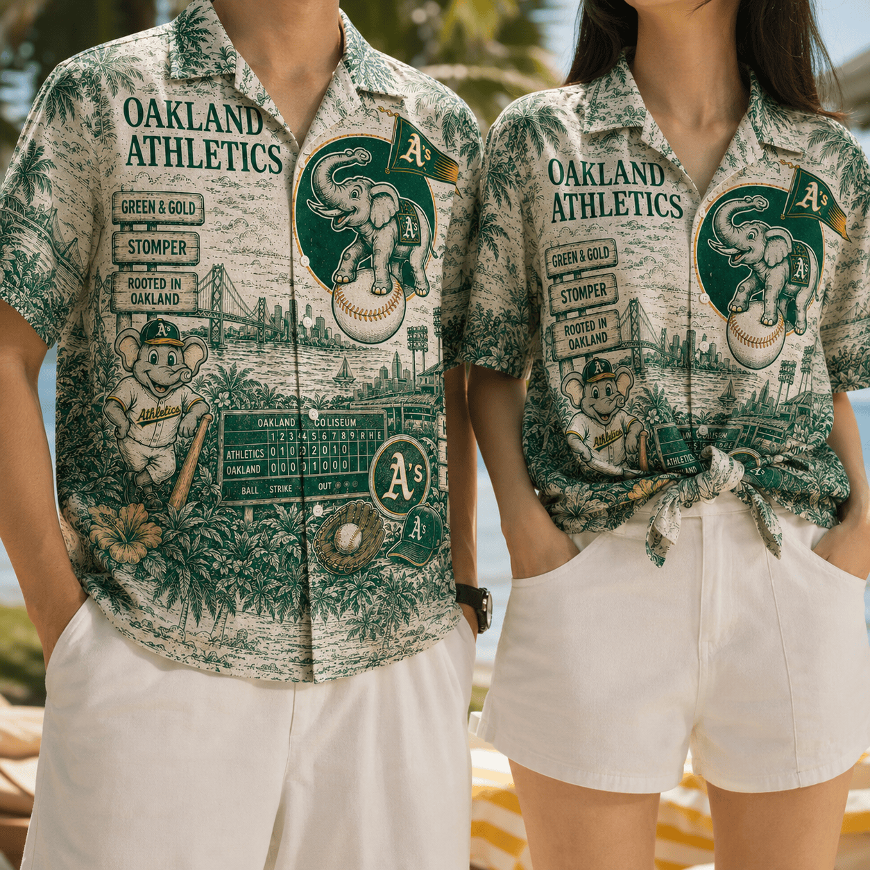 PREMIUM OKAA HAWAIIAN SHIRT NPL