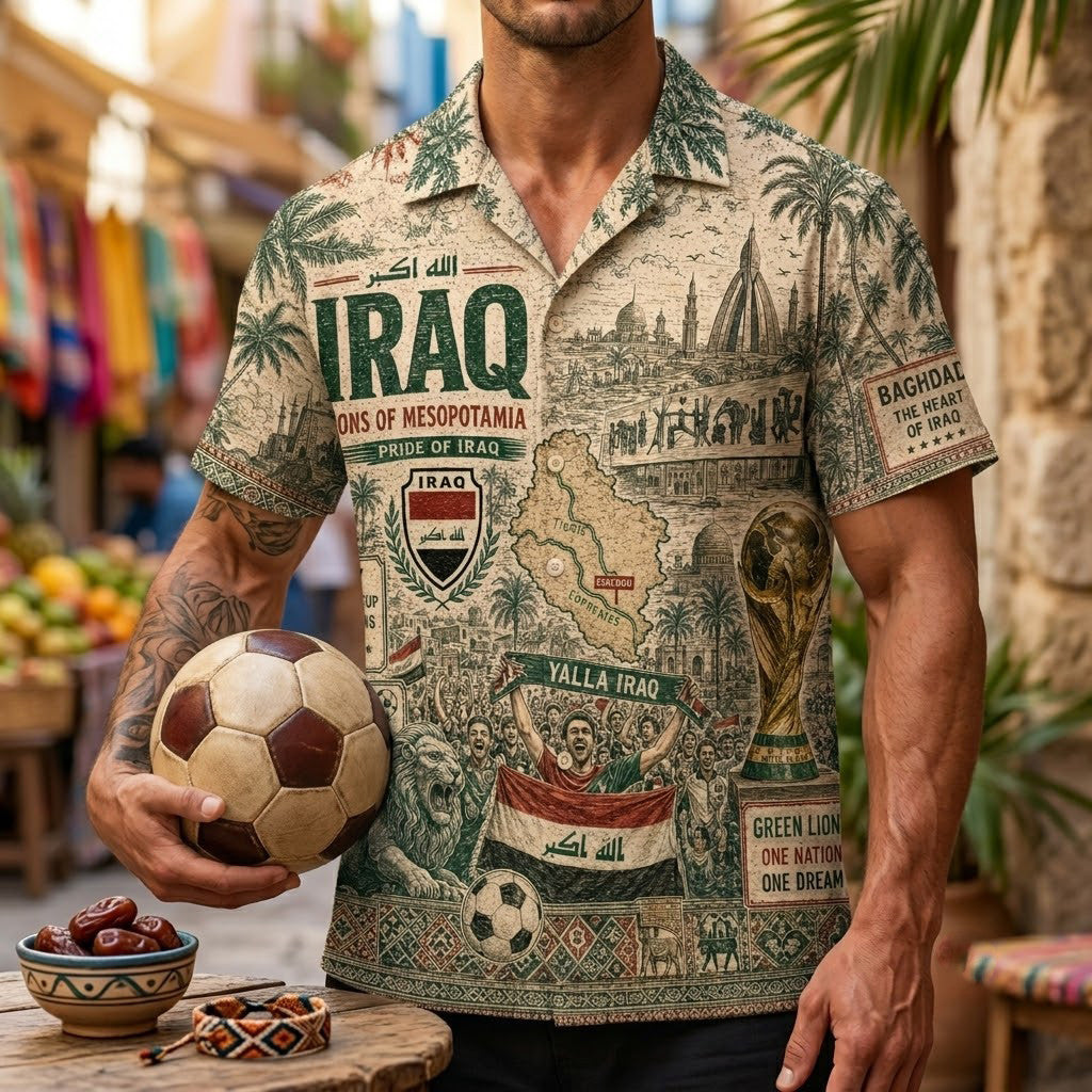 PREMIUM IRQ HAWAIIAN SHIRT HQH