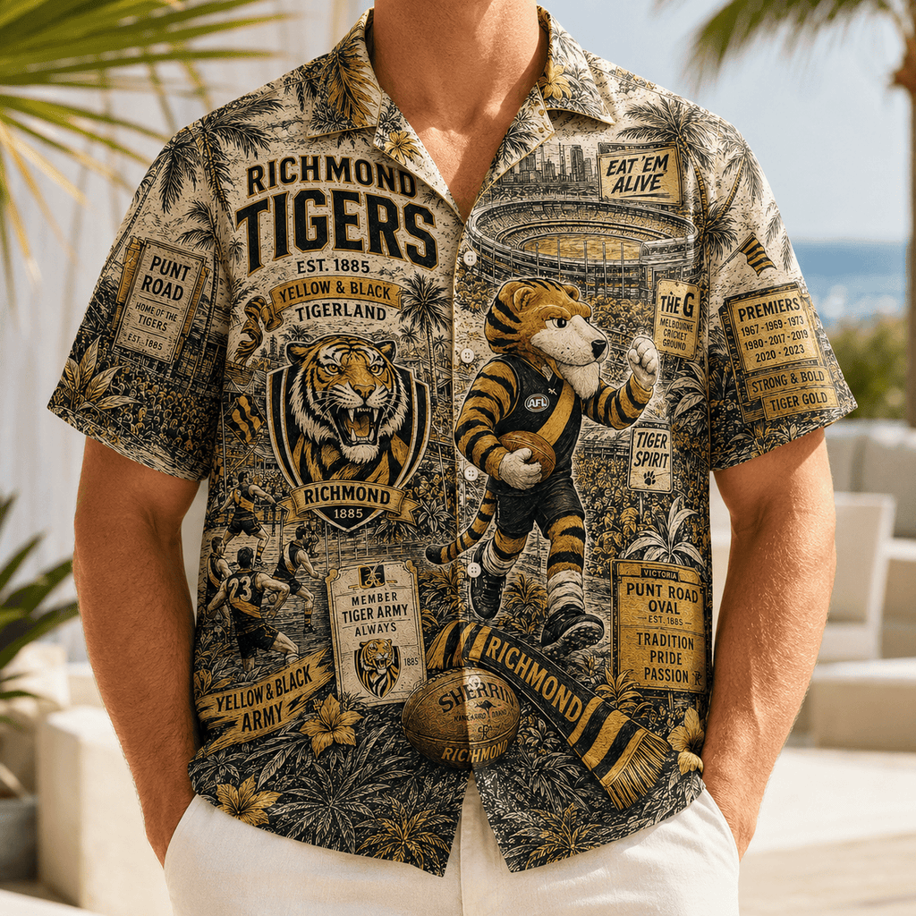 PREMIUM RIC HAWAIIAN SHIRT HQH