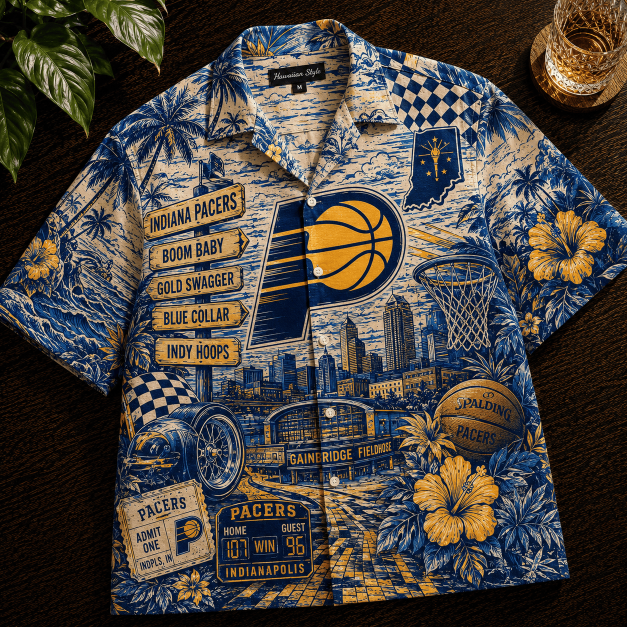 PREMIUM IDP HAWAIIAN SHIRT TTNL