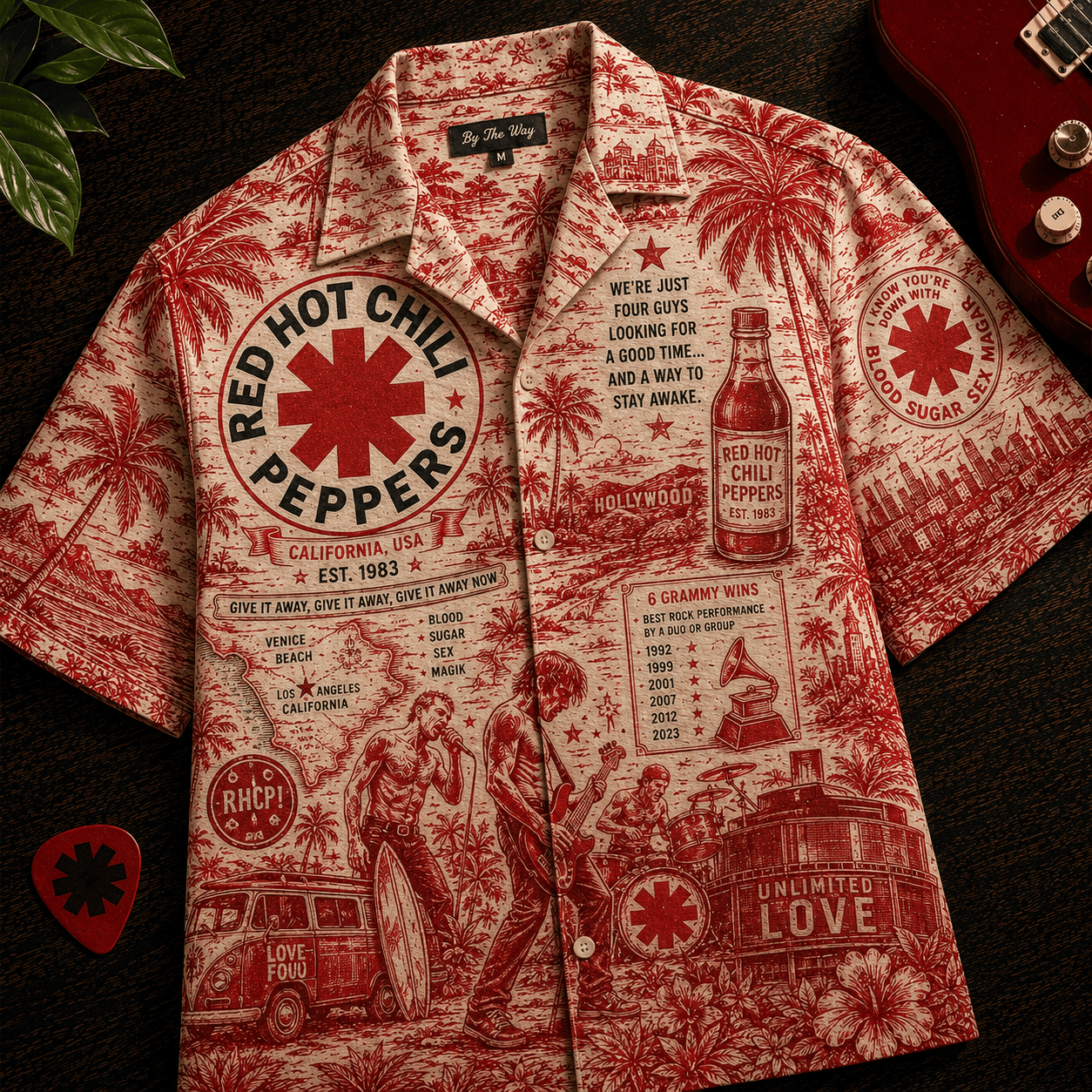 PREMIUM RHCP HAWAIIAN SHIRT NPL