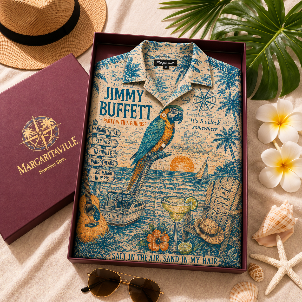 PREMIUM JBT HAWAIIAN SHIRT TTNL