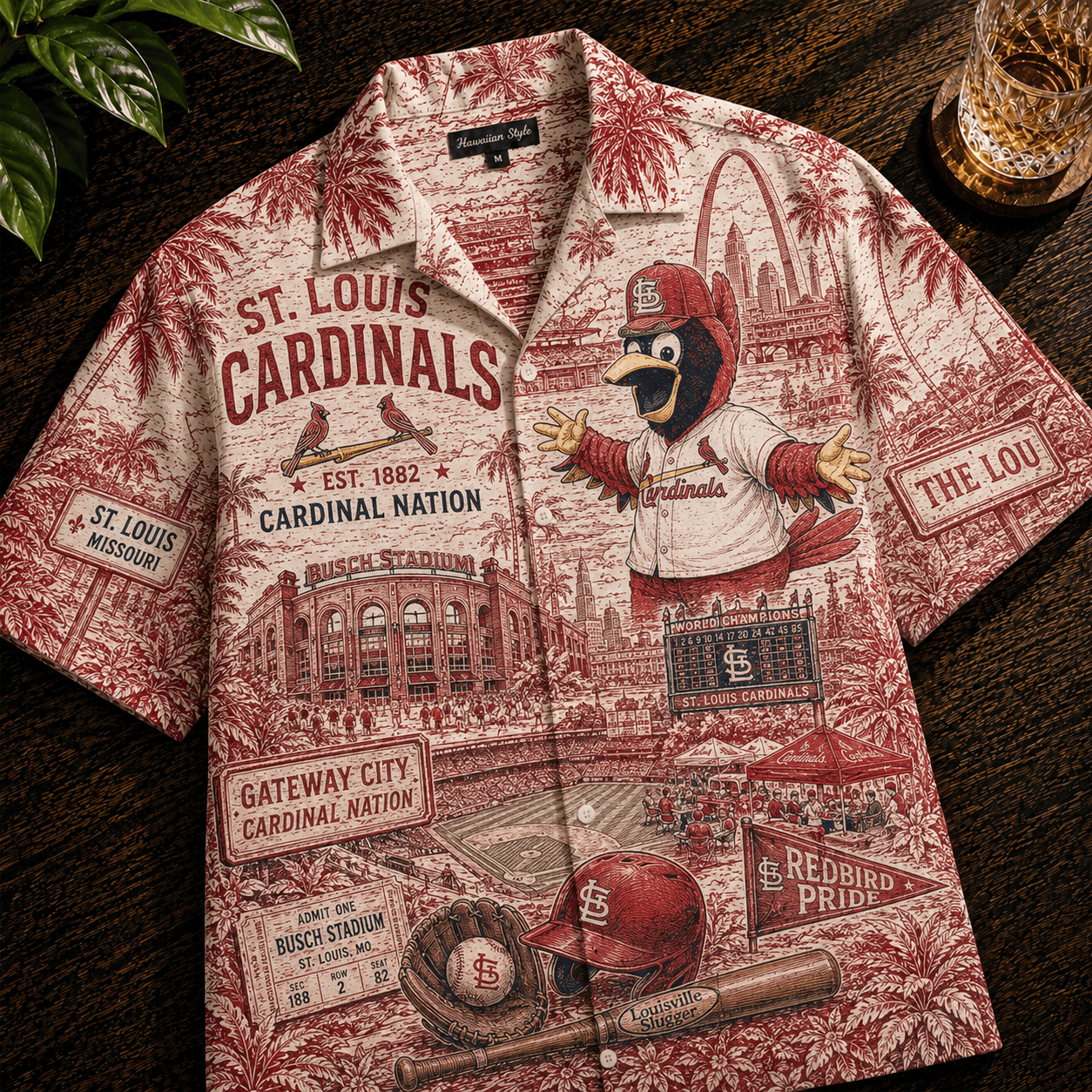 PREMIUM SLVC HAWAIIAN SHIRT HQH