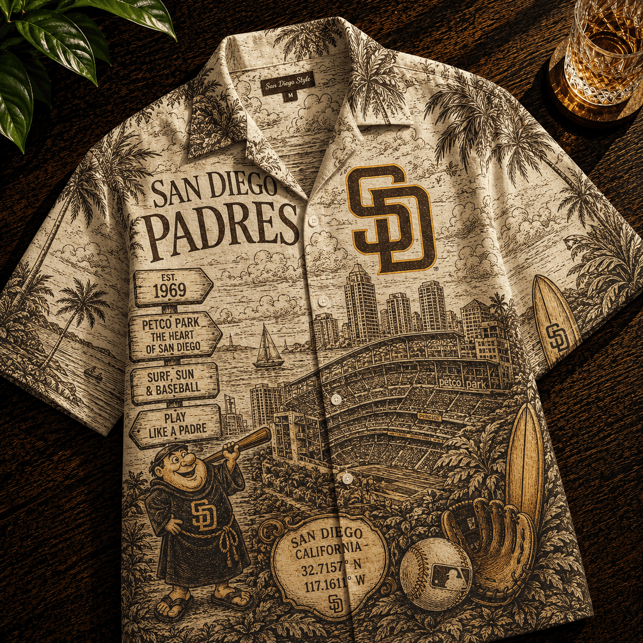 PREMIUM SDP HAWAIIAN SHIRT NPL