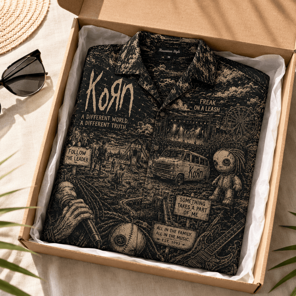 PREMIUM KRN HAWAIIAN SHIRT HQH