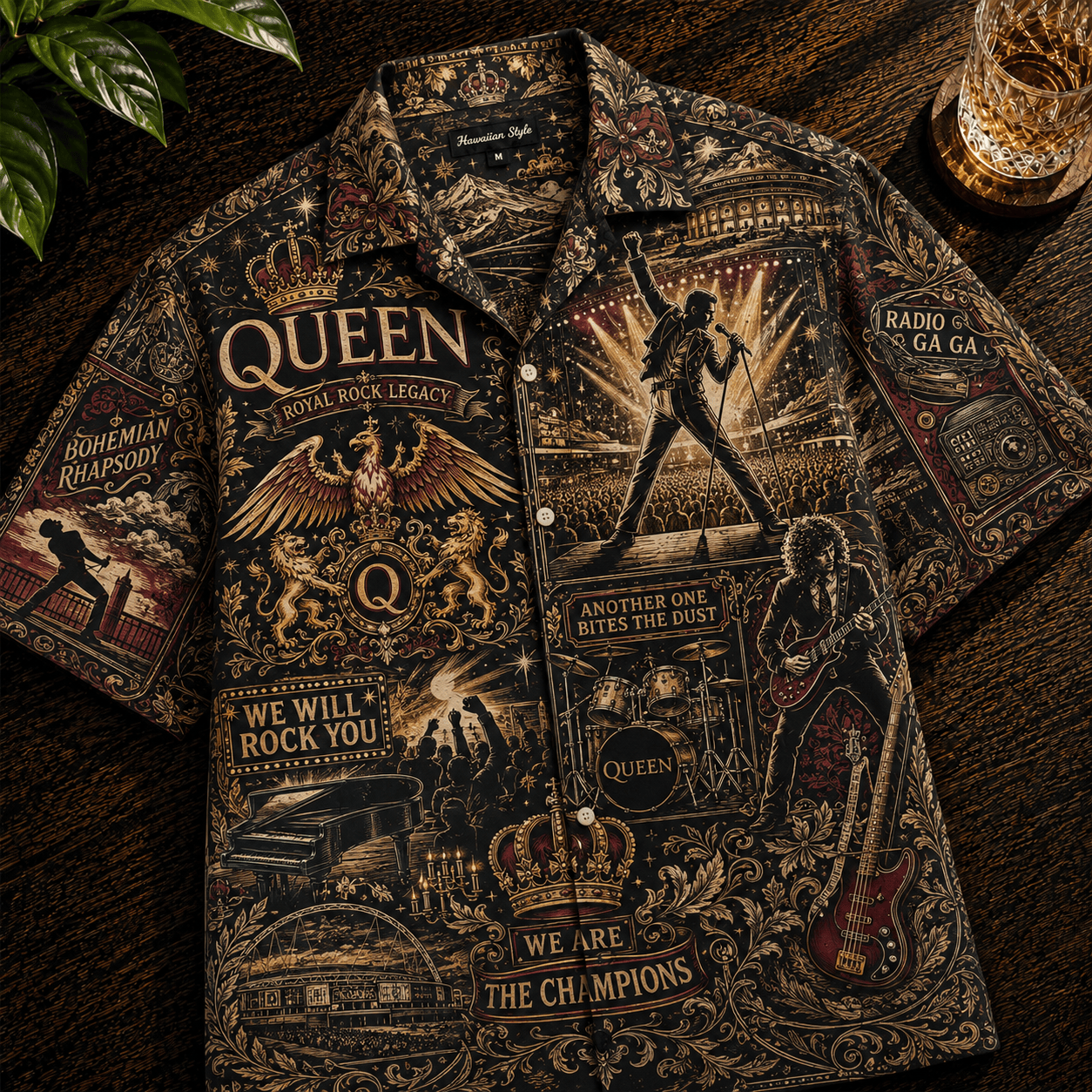 PREMIUM QSC HAWAIIAN SHIRT HQH