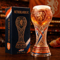 Premium NED Soccer Trophy Beer Glass TNSM