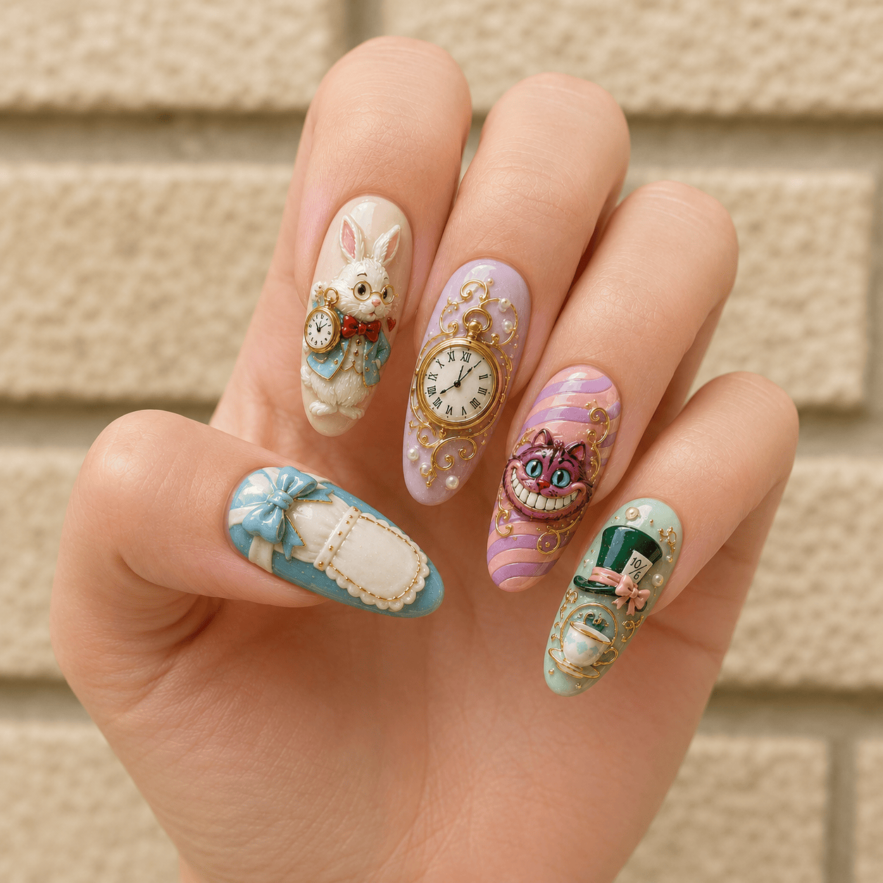 Handmade ALW Press On Nails TNSM