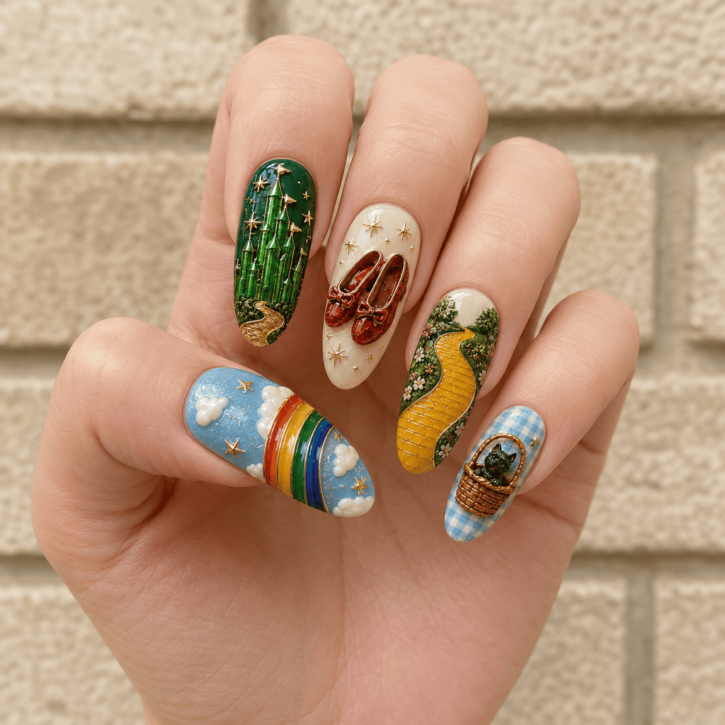 Handmade TWOZ Press On Nails TNSM