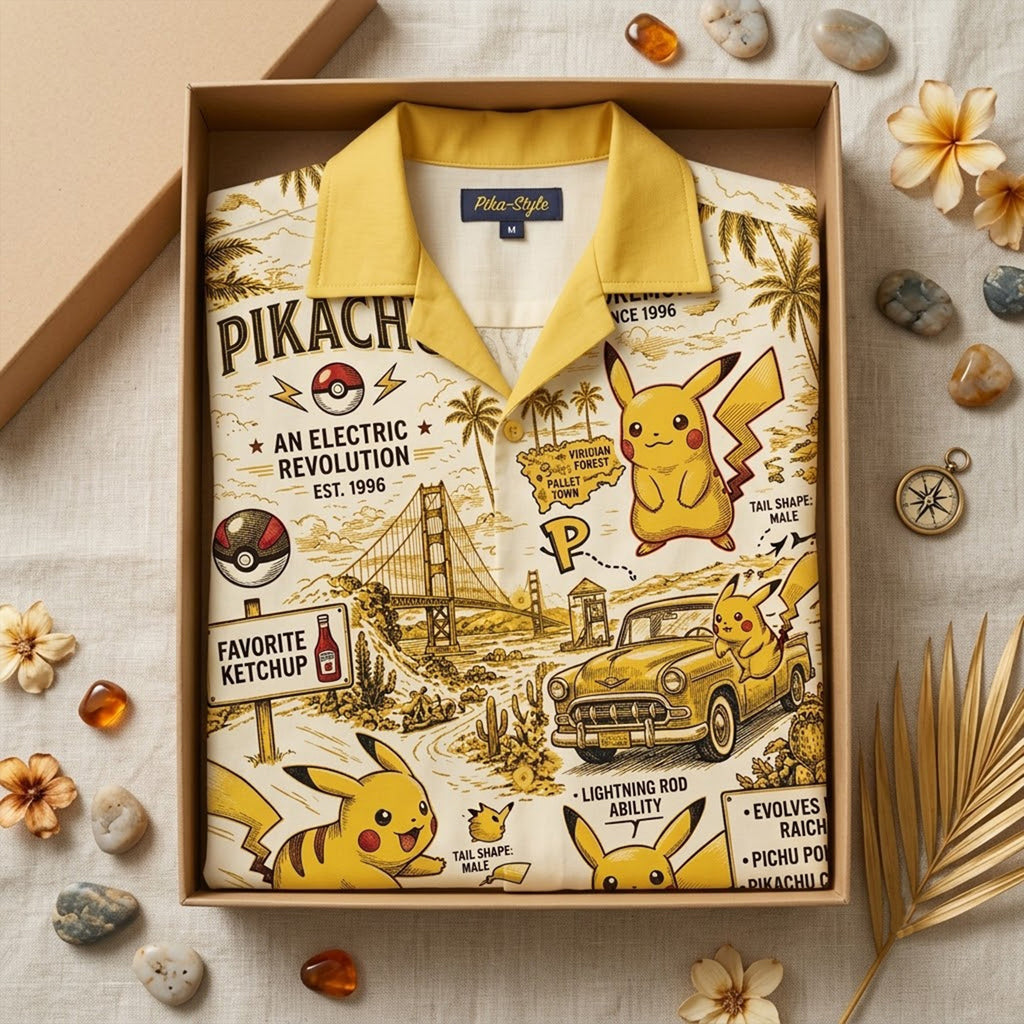PREMIUM PKC HAWAIIAN SHIRT HQH
