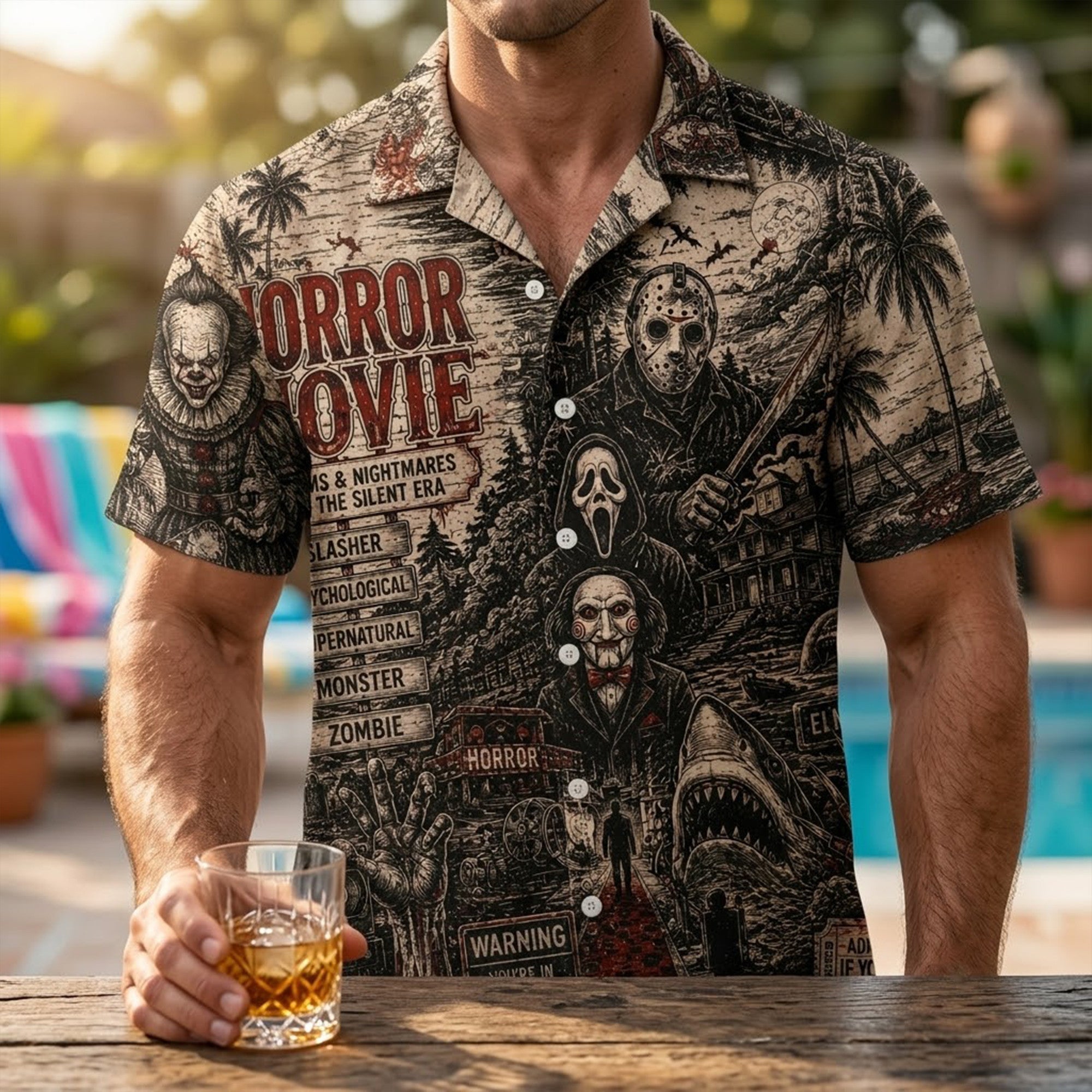 PREMIUM HRR HAWAIIAN SHIRT HQH