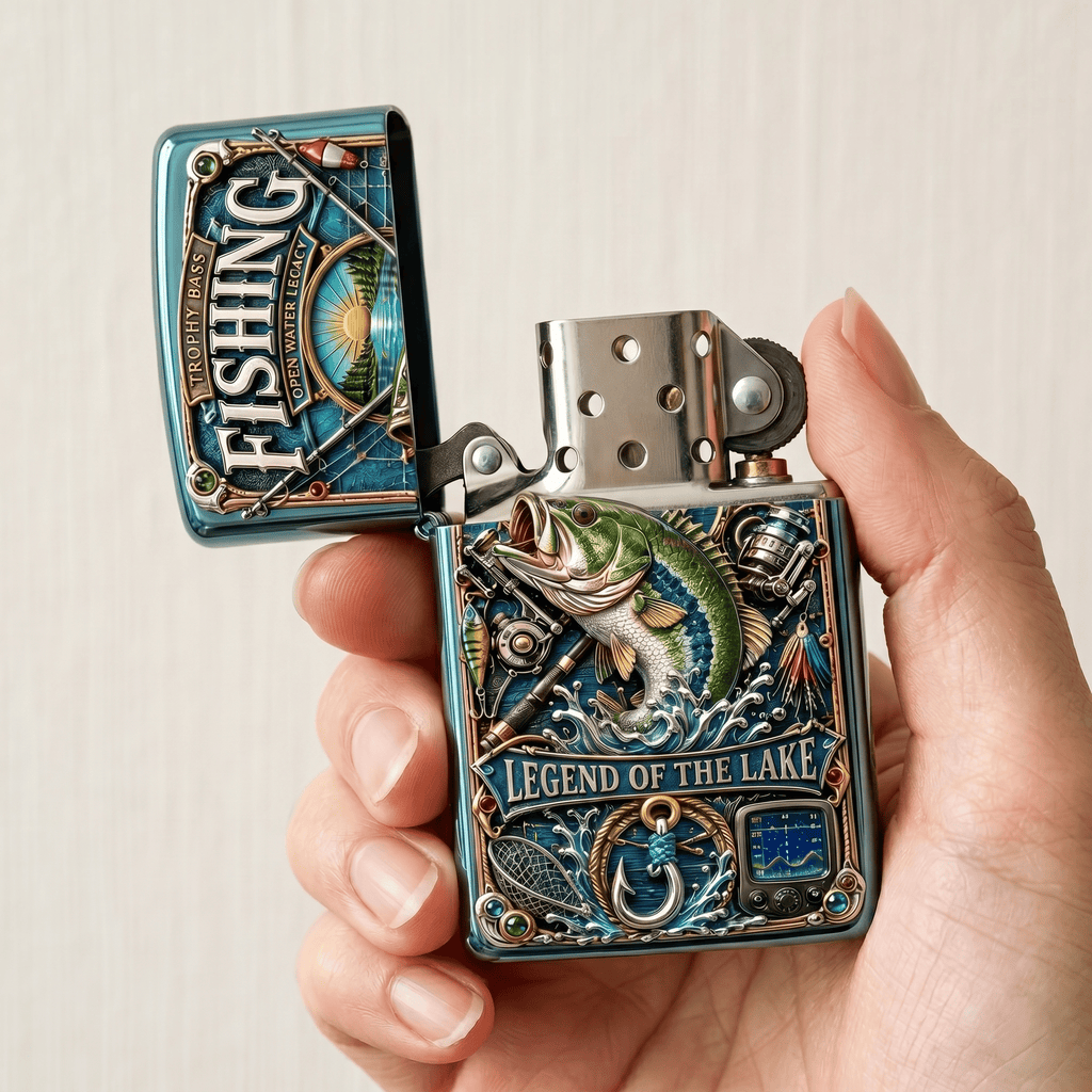 Premium FISH Zippo Lighter HTTT