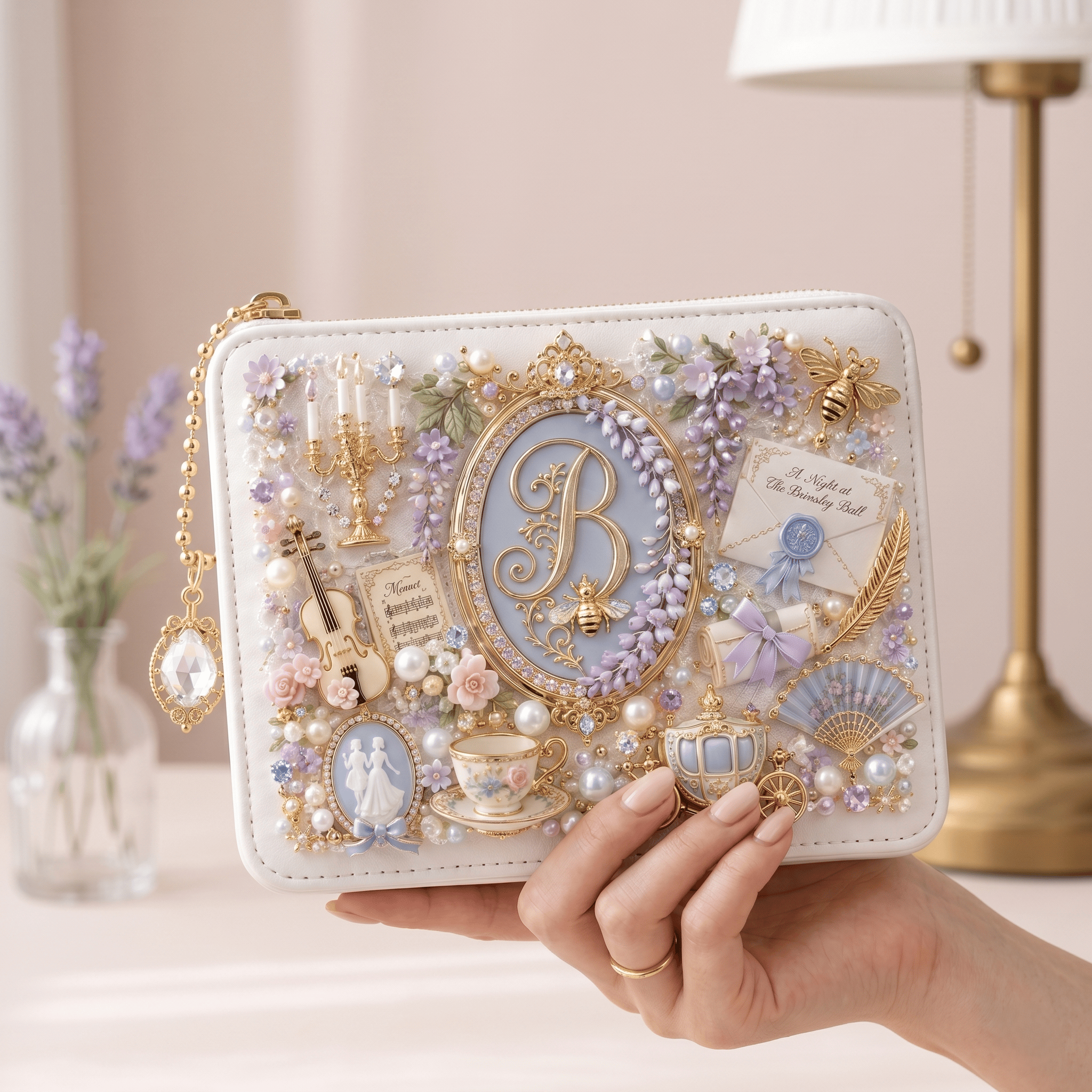 Premium BGT Handmade 3D Collage Wallet HTTT
